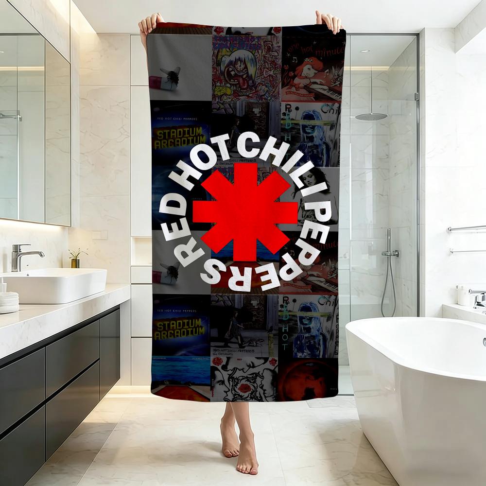 Dynamic R-Red Hot Chili PeppersS Towel Five-Star Hotel Quality Eco-Friendly Ultra Soft Thick Towels & Beach Towels