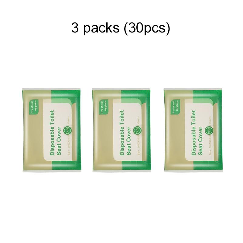 10~100pcs Disposable Toilet Seat Paper Soluble Water Type Portable Tourist Household Daily Necessities for Restroom Bathroom TMZ