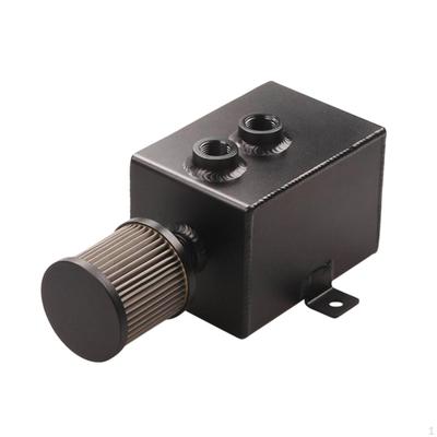 Bocal de récupération d'huile avec filtre à air Pièces moteur universelles à chicane pour passionnés d'automobile