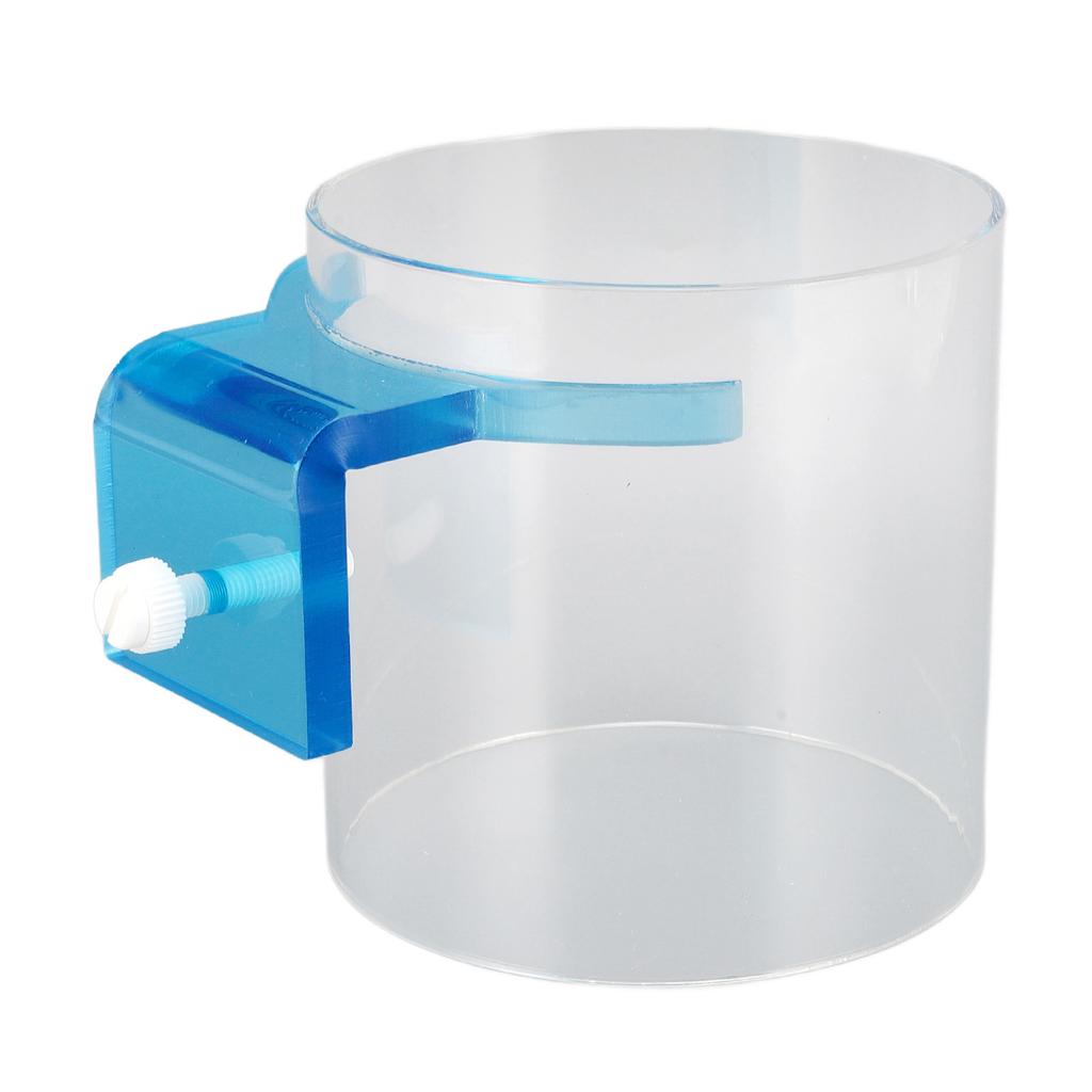 Fish Feeding Ring Raised Sturdy Clear Acrylic Fishes Floating Food Feeder Circle For Fish Tank