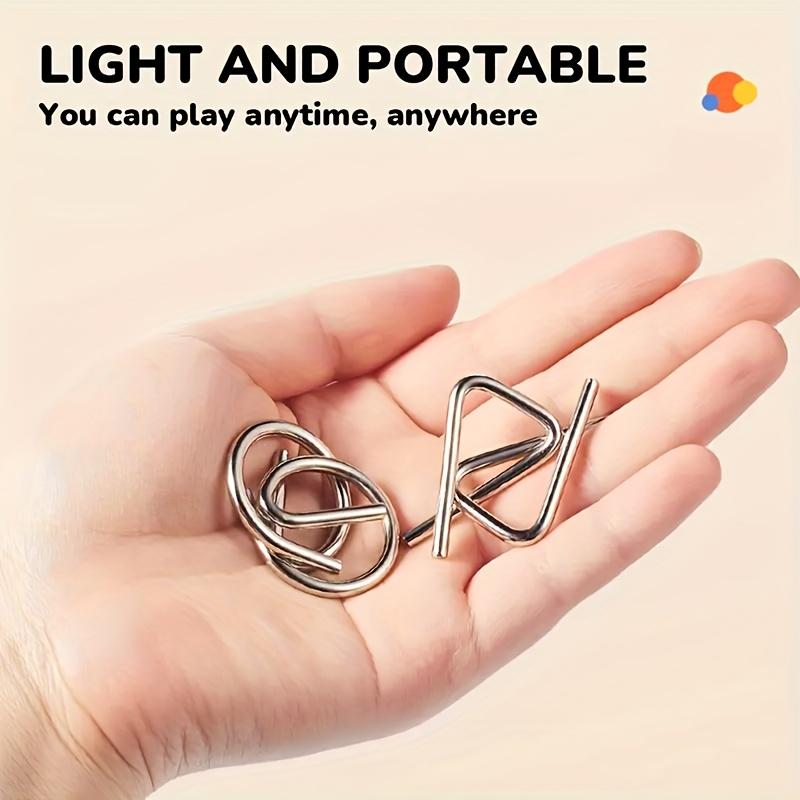 2025 Christmas Advent Calendar Blind Box Metal Puzzle 24-Day Countdown Calendar IQ Logic Handheld Games Holiday Xmas Gift Idea
