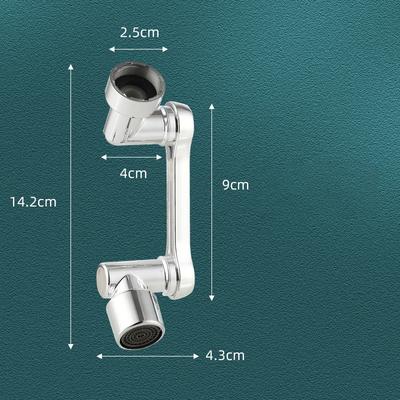 New 1080° Swivel Faucet Aerator Splash Dual Mode Kitchen Tap Extend Water Nozzle Faucet Adaptor Faucet Bubbler Robotic Arm