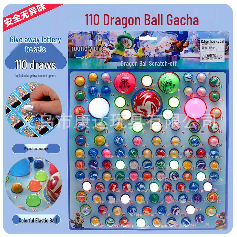 

Glow-in-the-Dark Yuanmeng Star Dragon Ball Bouncy Ball with Great Elasticity