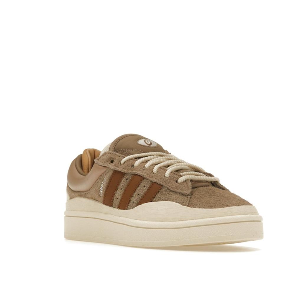 Adidas Bad Bunny X Campus Chalky Brown Unisex Sneakers Sand-Beige Cream-White ID2529