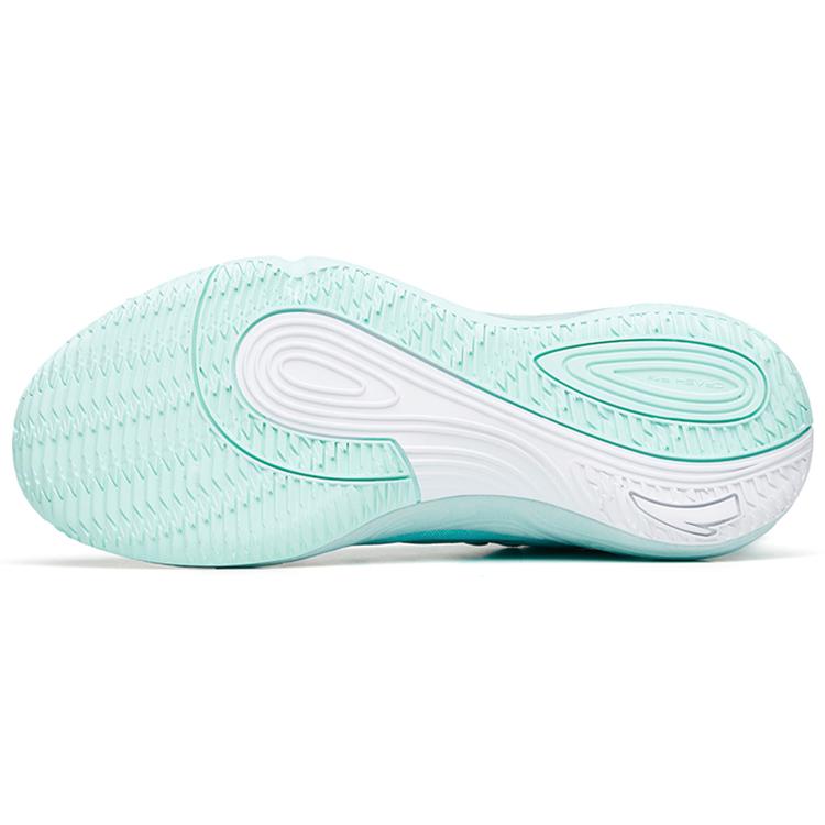 New Anta Feather Cushioned Slip Resistant Abrasion Resistant Low Top Performance Basketball Shoes Men's Green 112211602Q-8