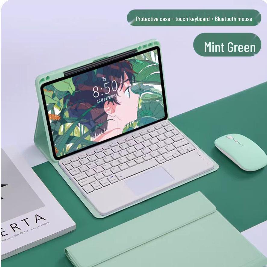 Redmi Pad Pro 12.1 Wireless Bluetooth Keyboard Protective Case with Spanish Language Support