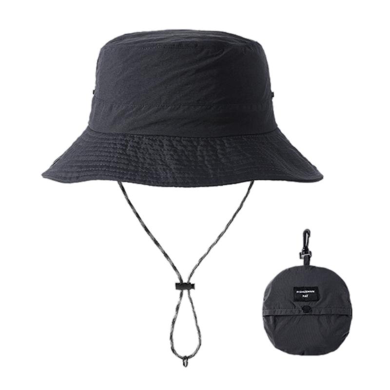 Water Resistant Bucket Hat for Women 6cm Brim Sun Hat Foldable Hangable Outdoor Use Hiking Camping Panama Caps Quick Drying Basin Cap