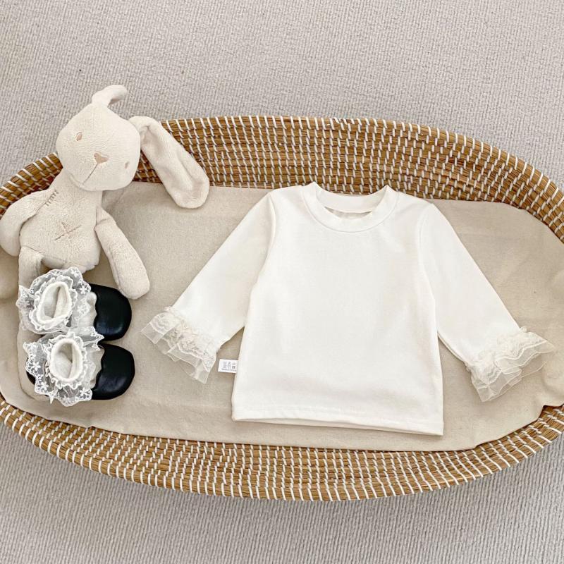 KAYOU DOU Girls  School Style Bowknot Dress and Base Layer Top 90CM