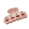Lovely Cherry Shaped Hair Claw Fashion Hair Accessories Perfect For Women Daily Outings Dates and Evening Parties