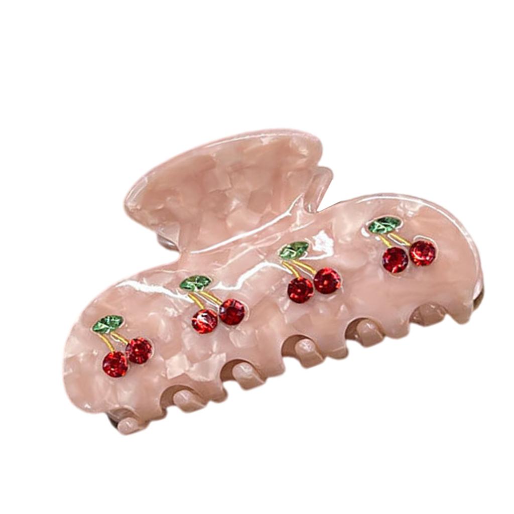 Lovely Cherry Shaped Hair Claw Fashion Hair Accessories Perfect For Women Daily Outings Dates and Evening Parties