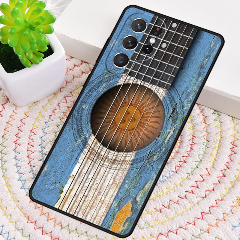 Argentina Flag Phone Case for Samsung Galaxy note 10 pro S26 Ultra S23 S24 FE S25 S21 S22 PLUS shockproof Cove