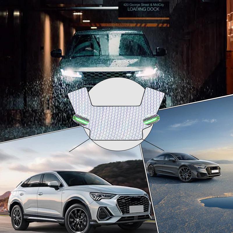 Sunshade For Car Windshield UV Protection And Heat Reflector Thickened Easy Setup Sun Cover For Car Windshield Keep Your Vehicle