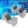 2Pcs High Accuracy Carbon Steel M Type V Block 50mm For Platform Measurement
