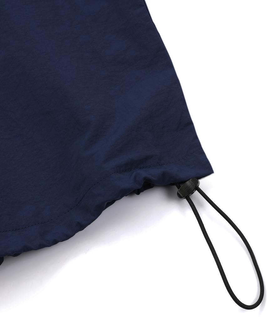 EXPRESSHOLIDAY Authentic Nylon Half T-Shirt_Navy
