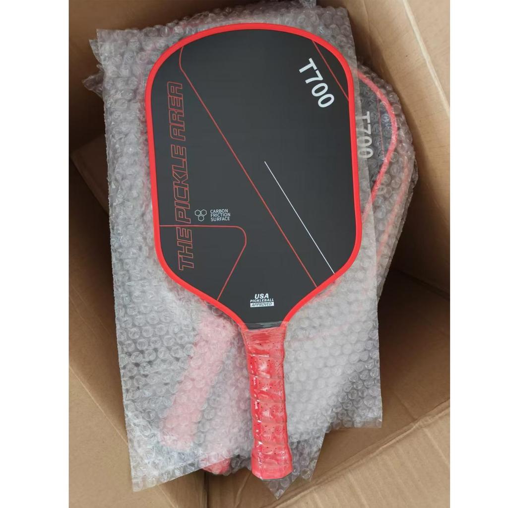 Graphite Pickleball Paddle with Textured Surface for Enhanced Spin