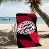Beach Towel with FC Bayern München logo Pattern - soft,absorbent,machine washable Lightweight&Modern,swimming,Travel Essentials
