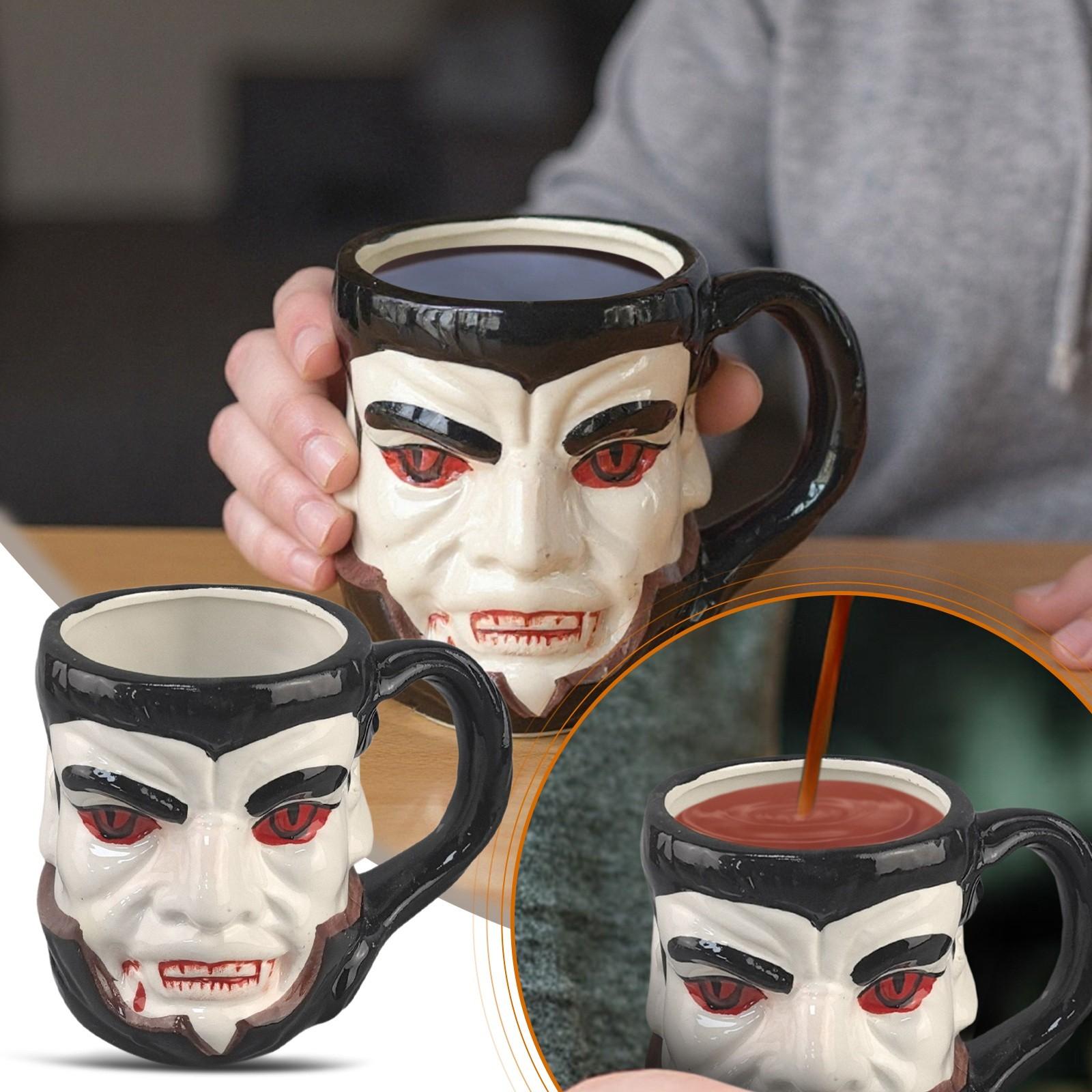 

Чашка, Атмосферное украшение, Персонализированная керамическая чашка, Кружка, Хоррор чашка для воды, Кофейная чашка One Size