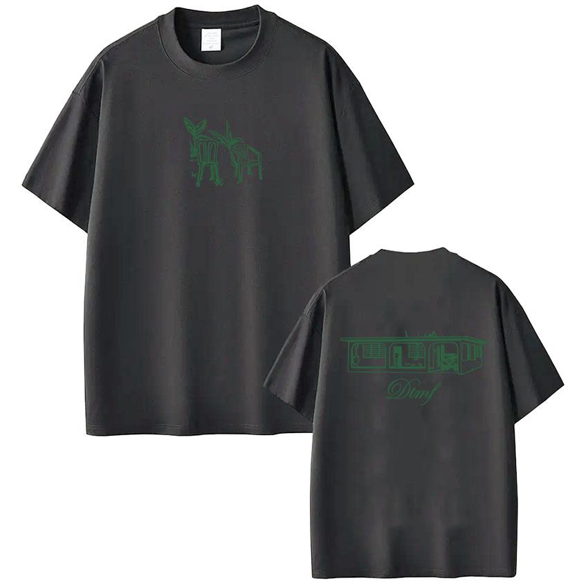 Rapper Bad Bunny Debi Tirar Mas Fotos DTMF T Shirts Unisex's Women Clothing Fashion Vintage Hip Hop Cotton T-shirts Tops Streetwear