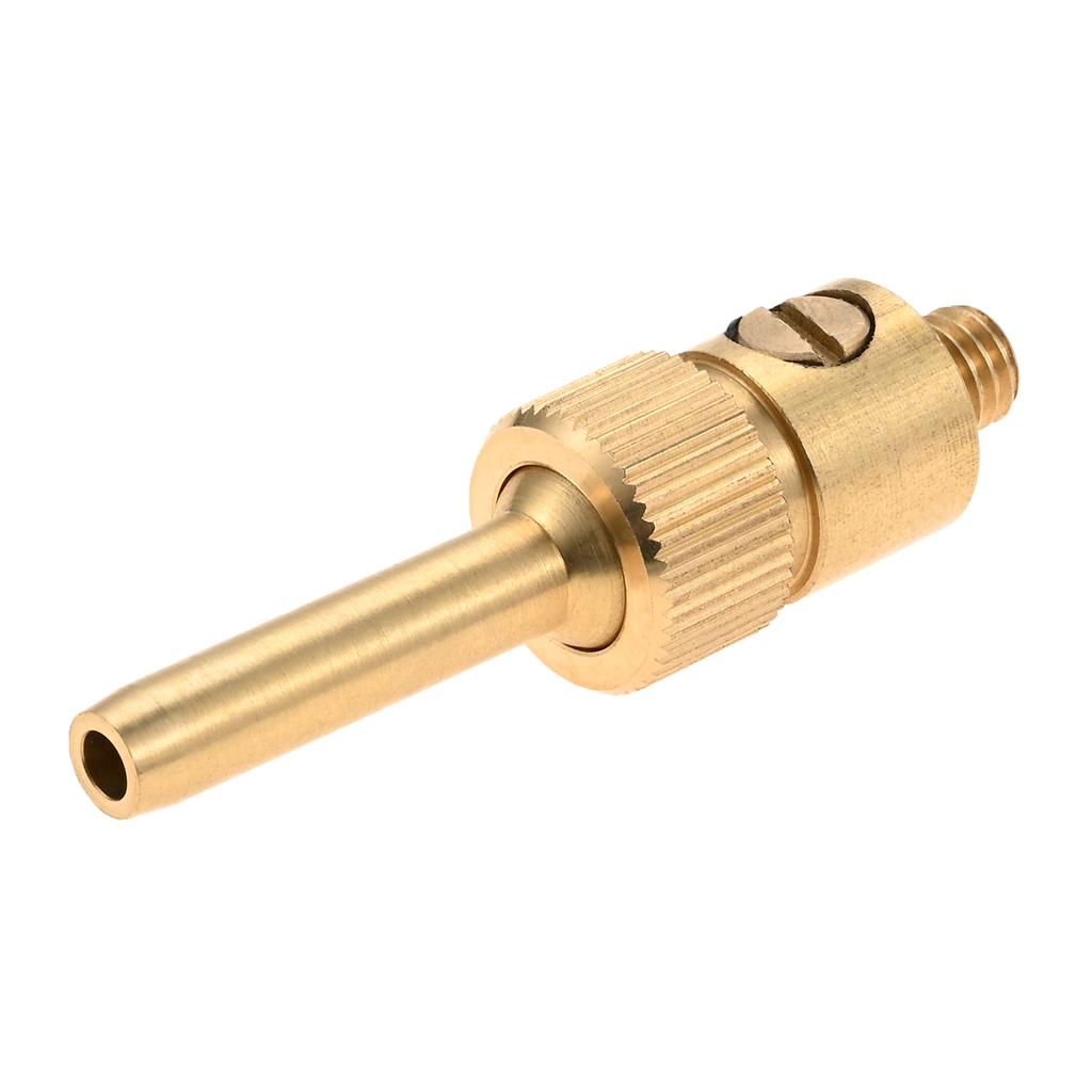 1PC M8 M10 M12 M12.5 M14 Male Thread Micro Pure Brass Jet Straight Water Curtain Fountain Nozzles Garden Pond Spray Head