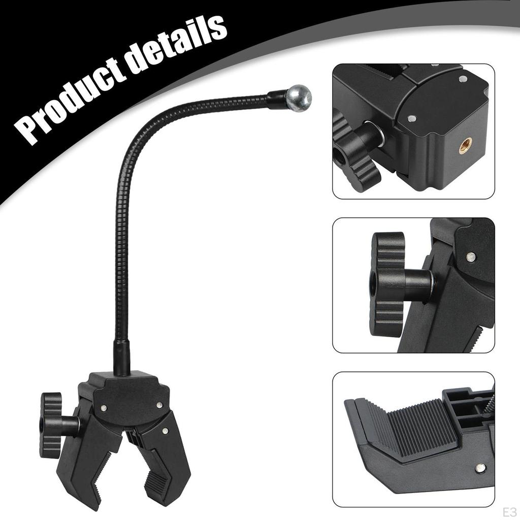 Phone Holder Support Hose Gooseneck Arm Mount Accessories Portable Clip Adjustable Bracket