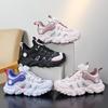Girls 'swivel Button Sneakers 2026 New Children's Lightweight Breathable Soft-sole Running Shoes Physical