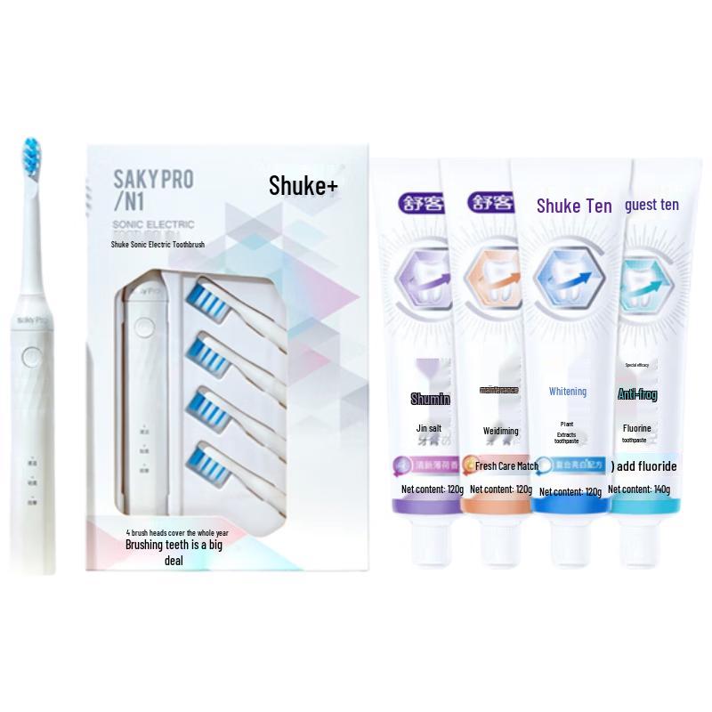 

Sakol N1 Electric Toothbrush & Toothpaste 1-Year Set