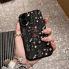 English Floral iPhone17promax Mobile Phone Case Is Suitable for Apple 16promax Pleats 14 Fresh 15 Sets