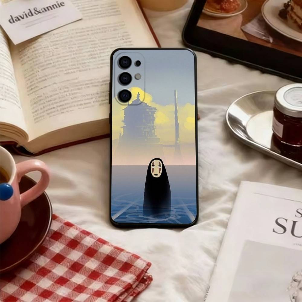 Spirited Away Phone Case For Samsung S25,S24,S21,S22,S23,S30,Ultra,S20,Plus,Fe,Soft Black Cover