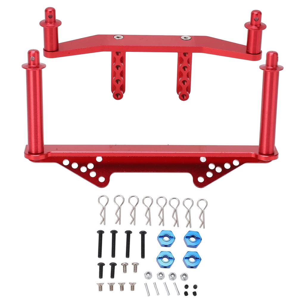 Aluminum Alloy Front Rear Body Mounts with Body Posts for   Slash 2  1Celsius10 RC Car