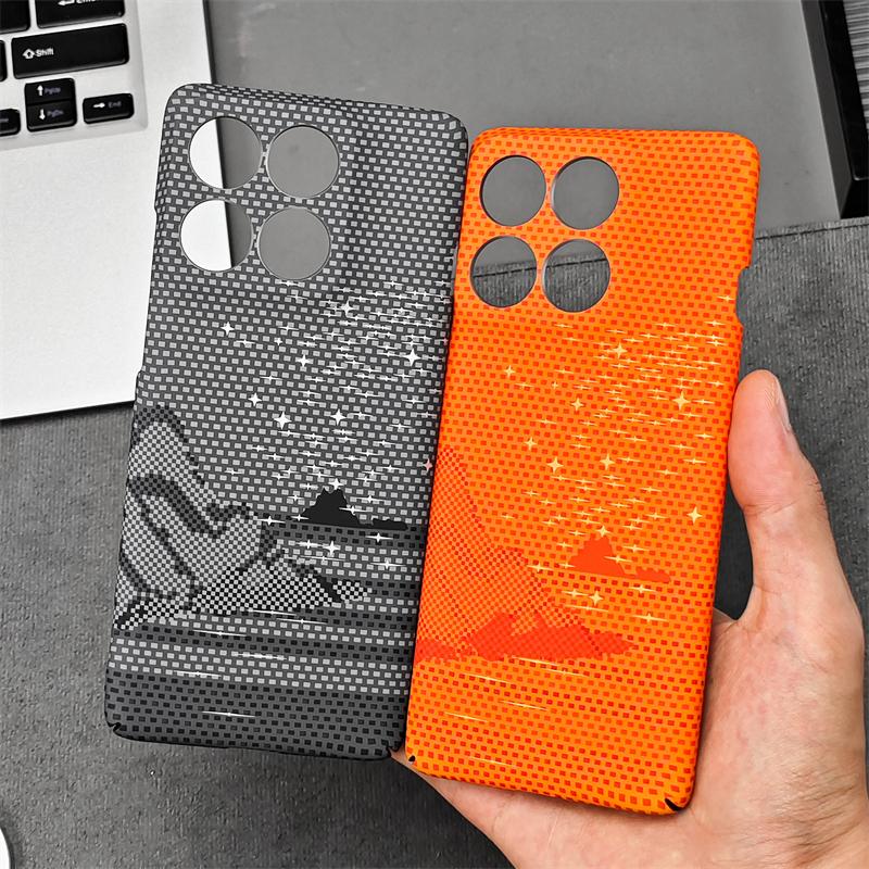 Case For Motorola Edge 60 Pro Moto Edge 60Pro For Magsafe Magnetic Carbon Fiber Striped Pattern PC Lightweight Hard Cover