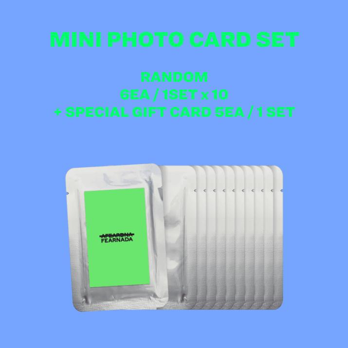 Pre-order LE SSERAFIM FEARNADA 2024 Mini Photo Card Set