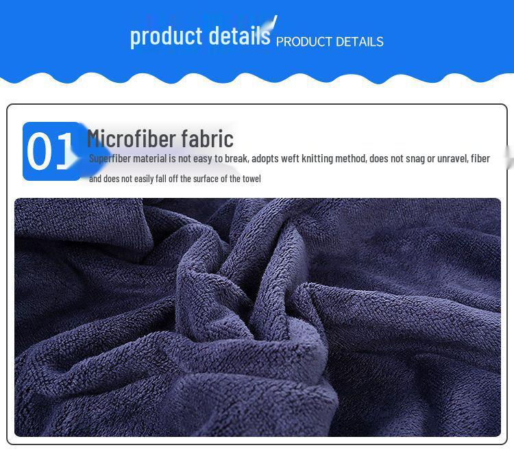 10-Pack Hair Salon Towels - Absorbent, Durable, Non-Shedding Head Wraps