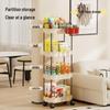 Pinhuan Slim Multi-Layer Rolling Storage Cart
