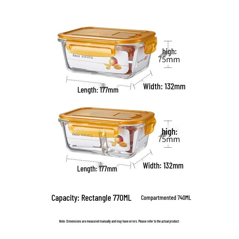 Corelle EKCO Glass Food Storage Container