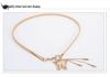 Elegant Korean-Style Rhinestone Waist Chain for Women - Versatile, Fashionable, and Elastic Thin Belt