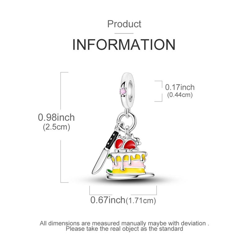 Charm 925 Silver Beads Pendant Magic Cube Butterfly Cat Dangle Fit Original Bracelet Necklace Charms Jewelry Gift