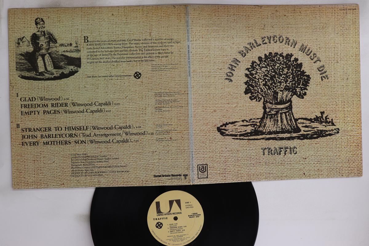 

LP Record TRAFFIC - John Barleycorn Must Die UAS5504 UNITED ARTISTS US Rock Used