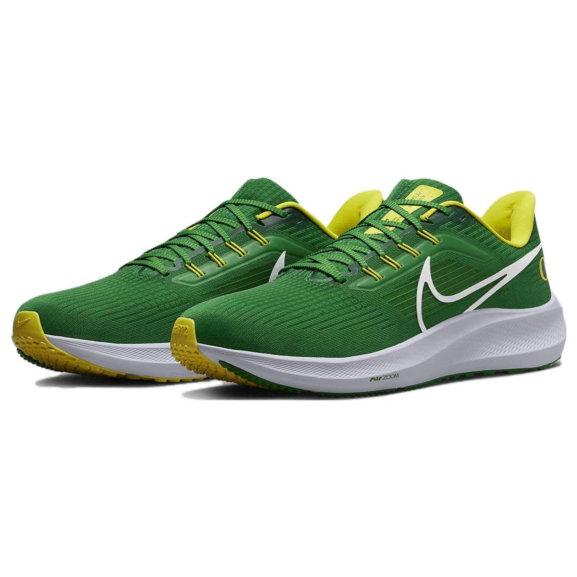 Мужские кроссовки Nike Air Zoom Pegasus 39 Oregon Green Apple-Green Yellow-Strike — фото 3