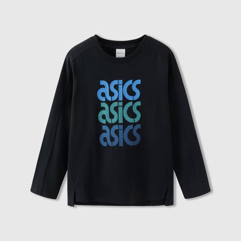 ASICS Kids' Moisture-Wicking Antibacterial Long Sleeve Athletic T-Shirt