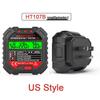 HABOTEST HT107 Series Pro RCD Socket Tester (Models: HT107E, HT107D, HT107B) - EU, UK, US Versions