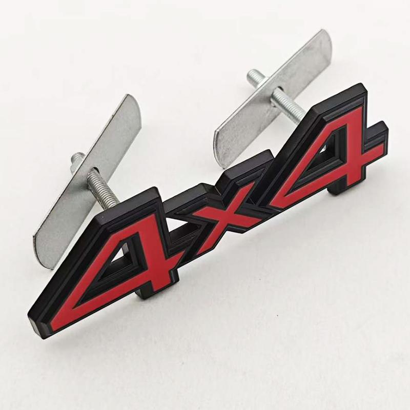 1Pcs 3D Metal Car Styling Logo 4X4 Four-Wheel Drive Car Sticker Emblem Badge Decals Universal Decoration Accessories