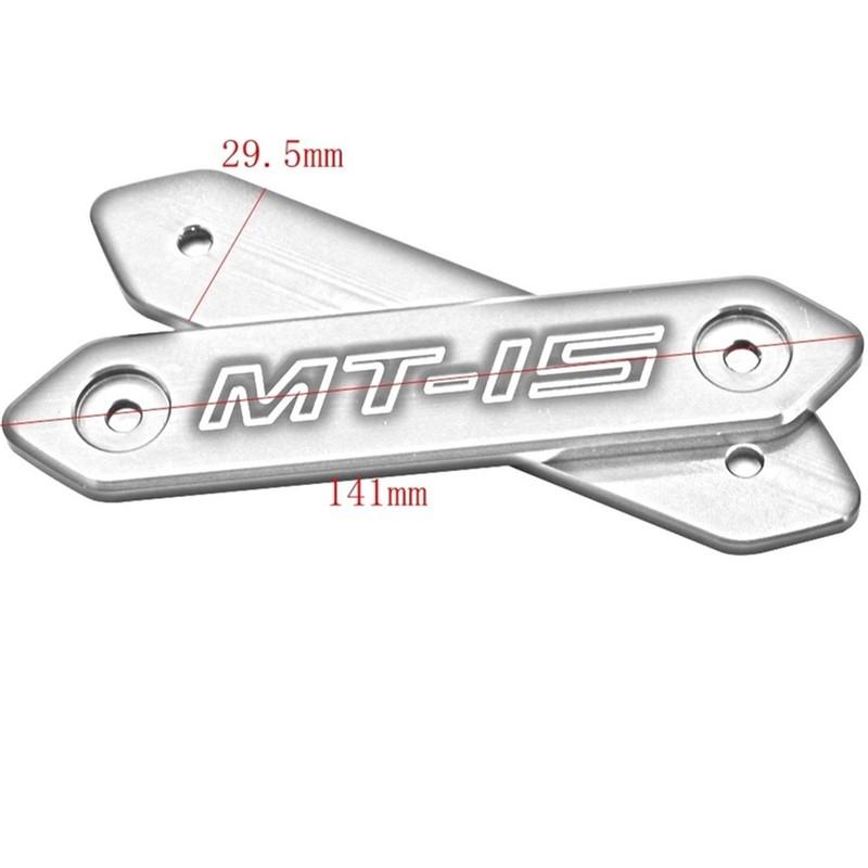 Motorcycle CNC Aluminum Fork Frame Body Cover Decoration Engine Side Faring Decorative Protector For Yamaha MT-15 MT15 2018-2020