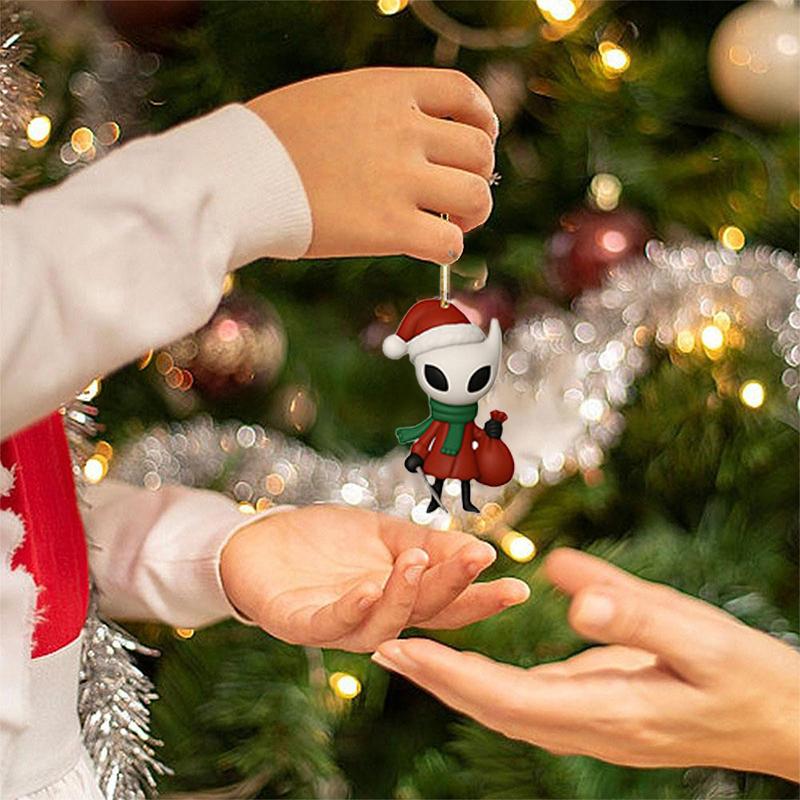 2025 Hollow Knight 2d Models Christmas Advent Calendar Cartoon Action Figure Collection Ornament Gifts Surprise Blind Box Toy