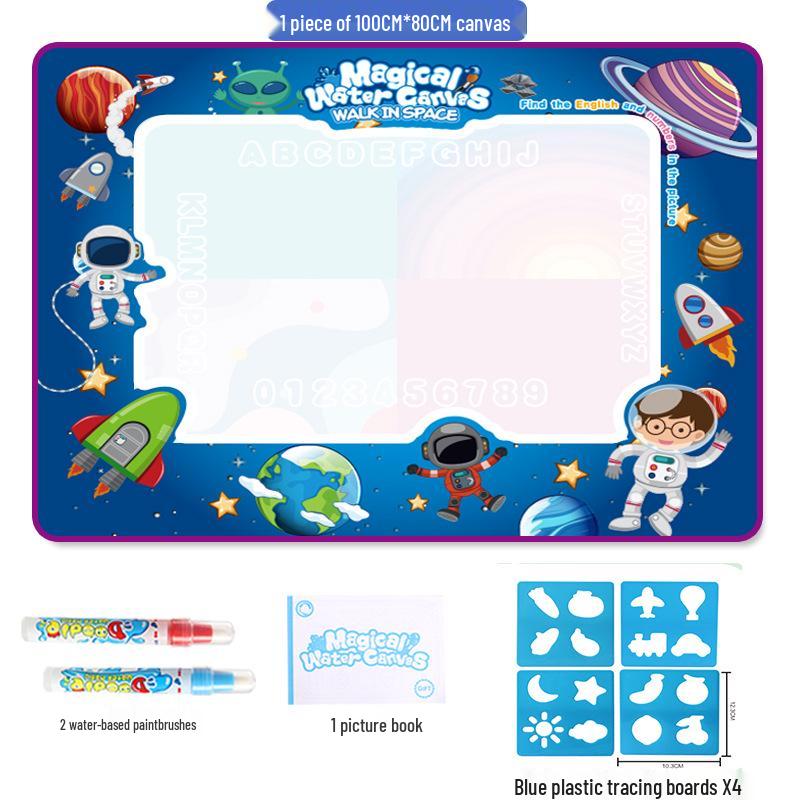 Magic Water Canvas: Children's Colorful Doodle Mat & Drawing Board