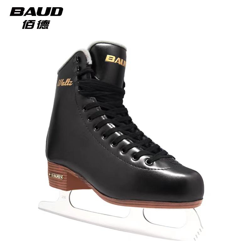 Genuine Leather Ice Figure Speed Skates Shoes, Waterproof, Professional Thermal Warm, Thicken with Ice Blade for Kids and Adult