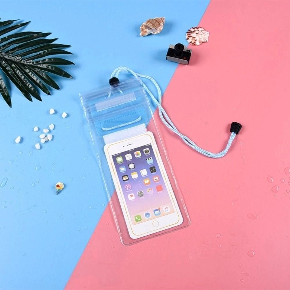Thick Strap Waterproof Phone Case PVC Mobile Phone Pouch  Thailand Water Splashing Festival