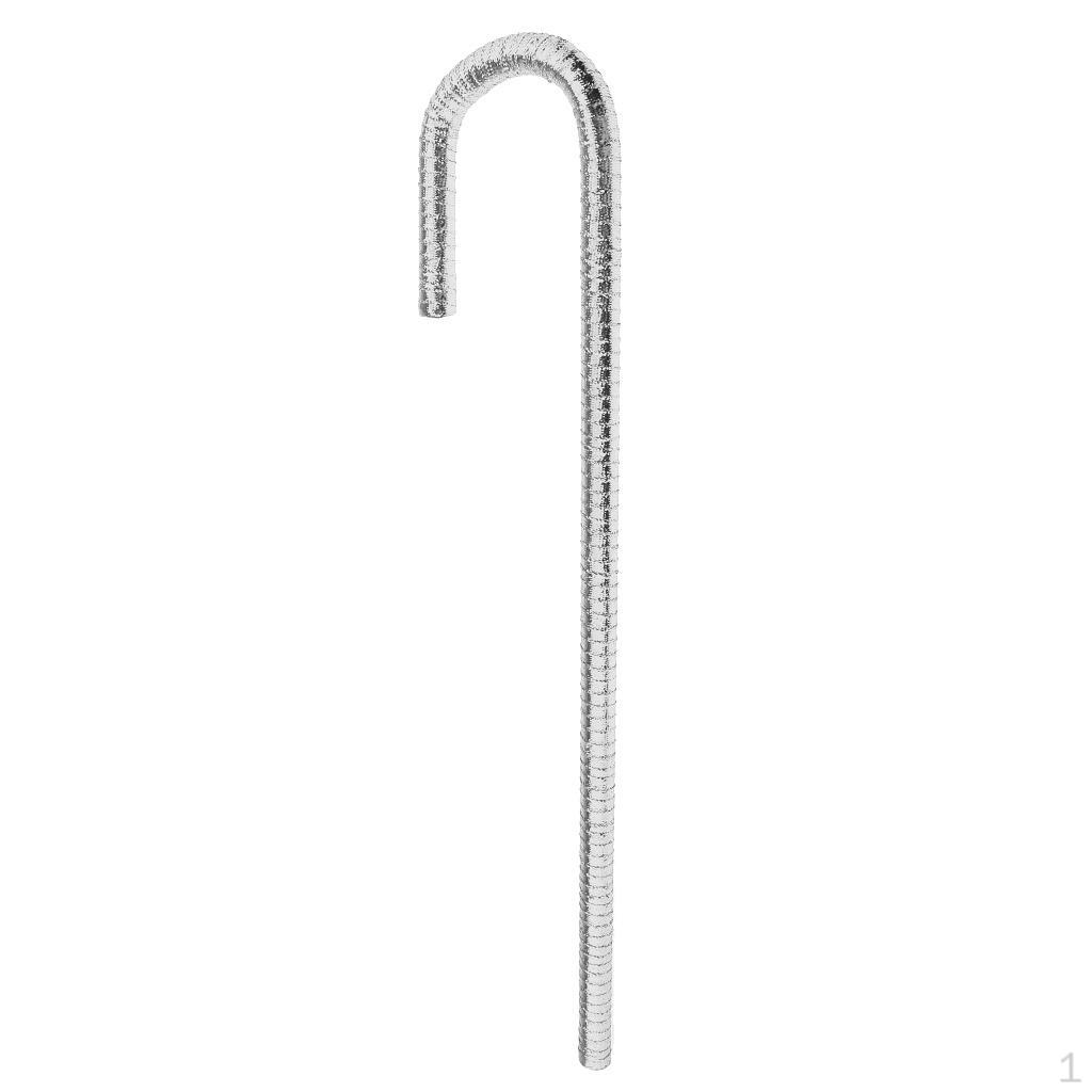 

Подвесной декор для танца живота в виде конфетной трости для детей серебряный