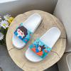 Summer slippers women wear thick-soled household indoor fashion cartoon non-slip cool slippers women