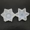 2026 Christmas Silicone Snowflake Mold Candle Soap DIY Aromatherapy Plaster Candle Decorating Mould Candy Chocolate Making Tools