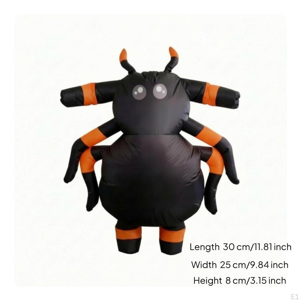 Inflatable Arachnid Costume Adult Plump Suit for Adults, Halloween,